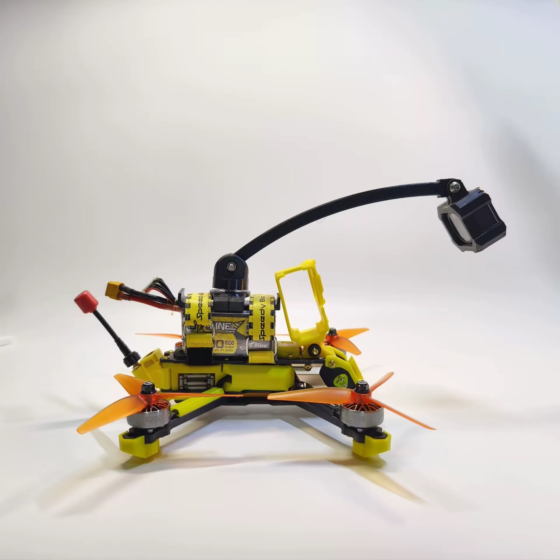 FPV カメラ 360 度回転自撮り棒 3D TPU プリン - Drone Control Stick のレビューと価格