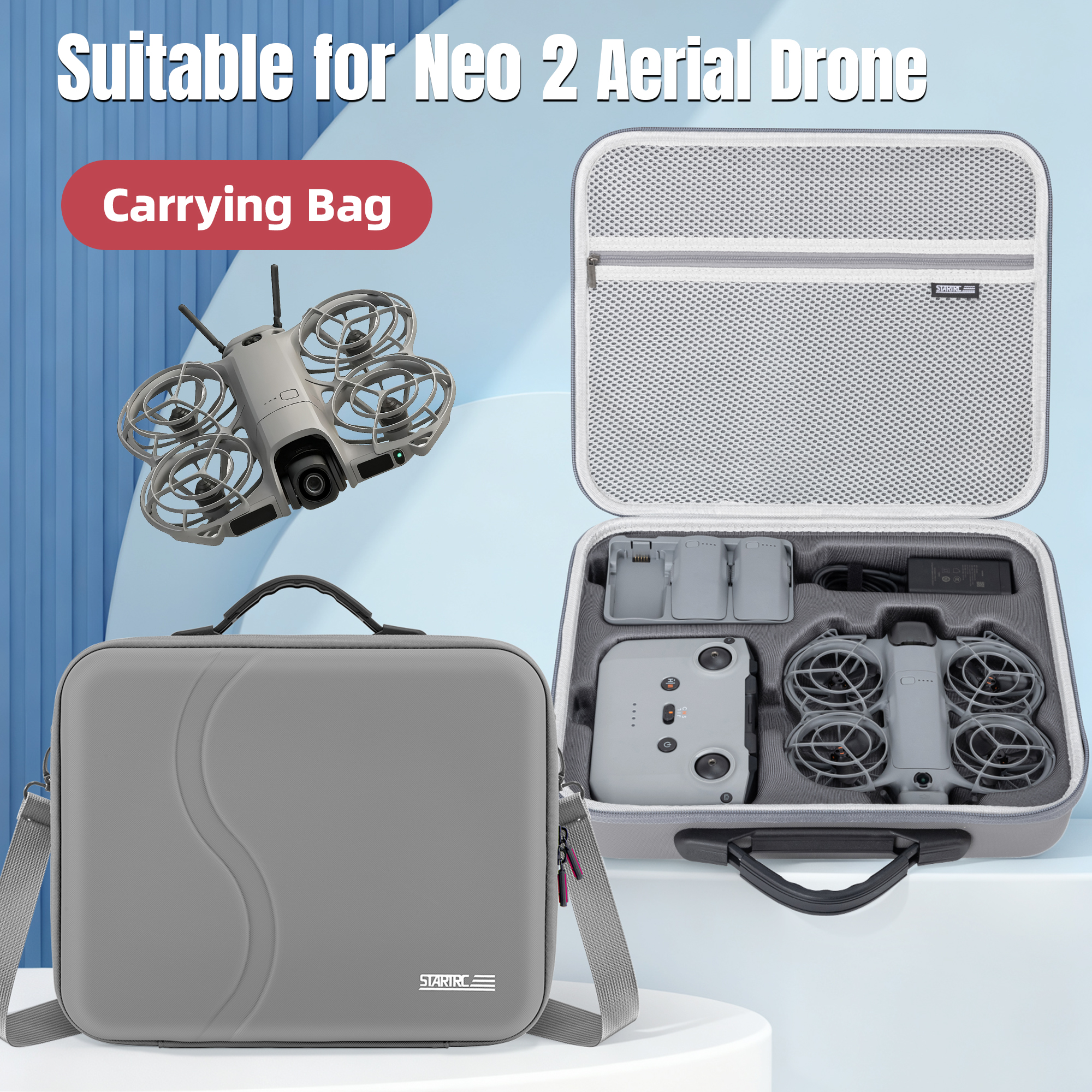STARTRC DJI NEO 2用トラベルキャリングケース - Drone Carrying Case のレビューと価格