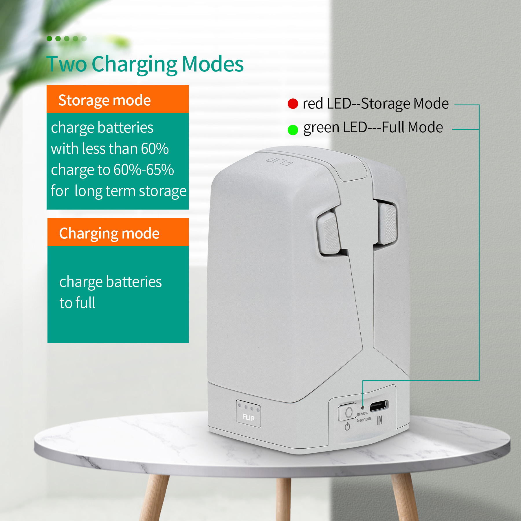DJIフリップドローン用45Wデュアルバッテリー充電器、スト - Drone Charging Hub のレビューと価格