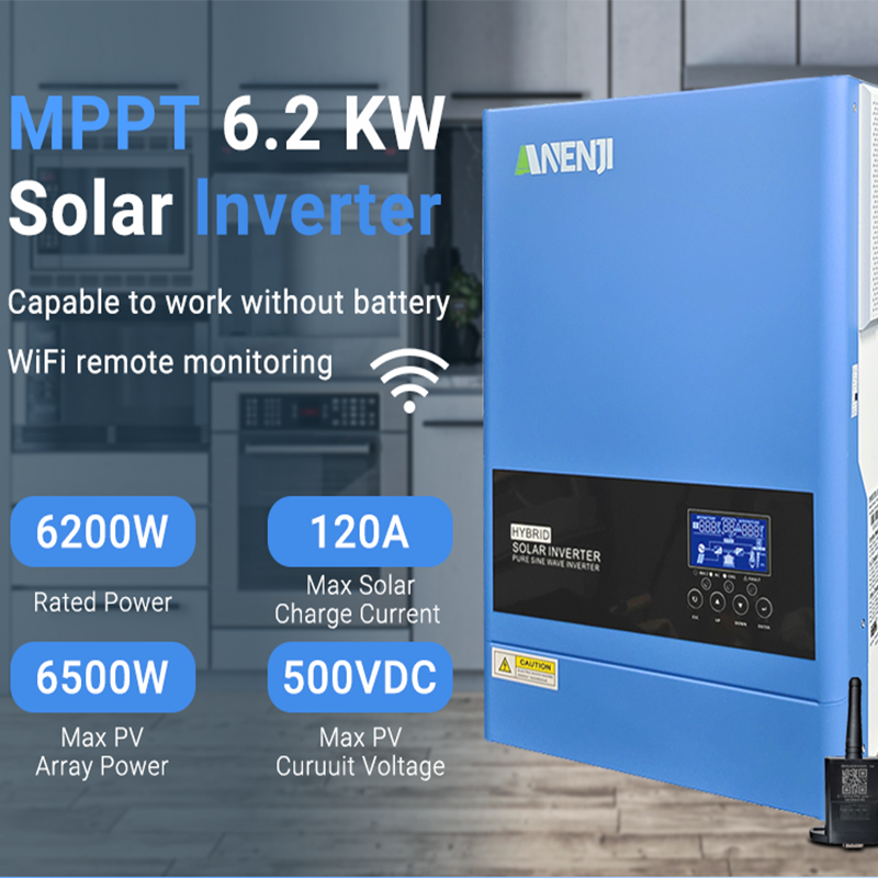 4KW 6.2KW ハイブリッドソーラーインバーター 24V - Drone Solar Charger のレビューと価格