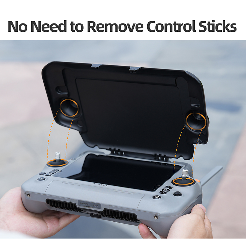DJI RC Plus 2リモコン画面用保護カバー、DJI  - Drone Joystick Cover のレビューと価格