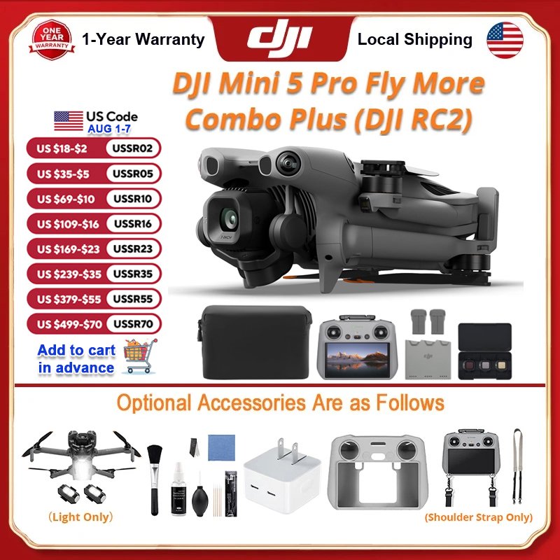 DJI Mini 5 Pro Fly More Combo  - Drone Strobe Light のレビューと価格