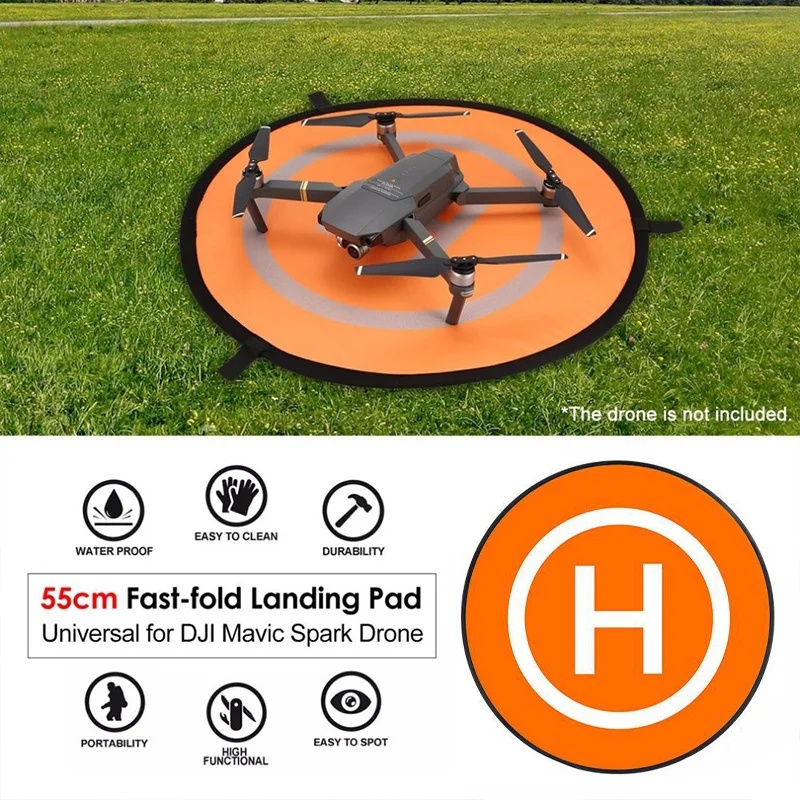 折りたたみ式ランディングパッド 55cm RCドローン用 – - Drone Landing Pad のレビューと価格