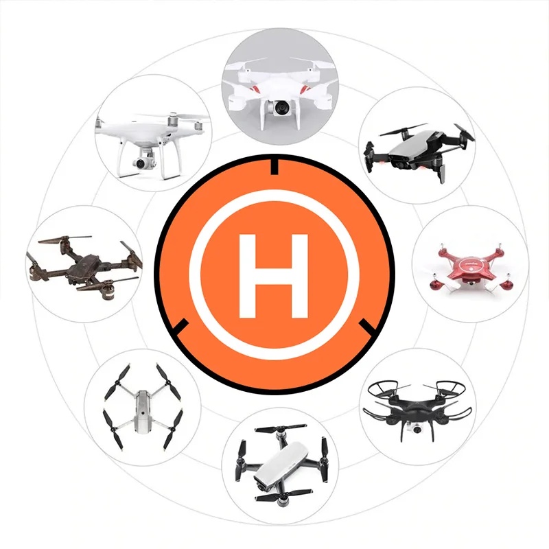 折りたたみ式ランディングパッド 55cm RCドローン用 – - Drone Landing Pad のレビューと価格