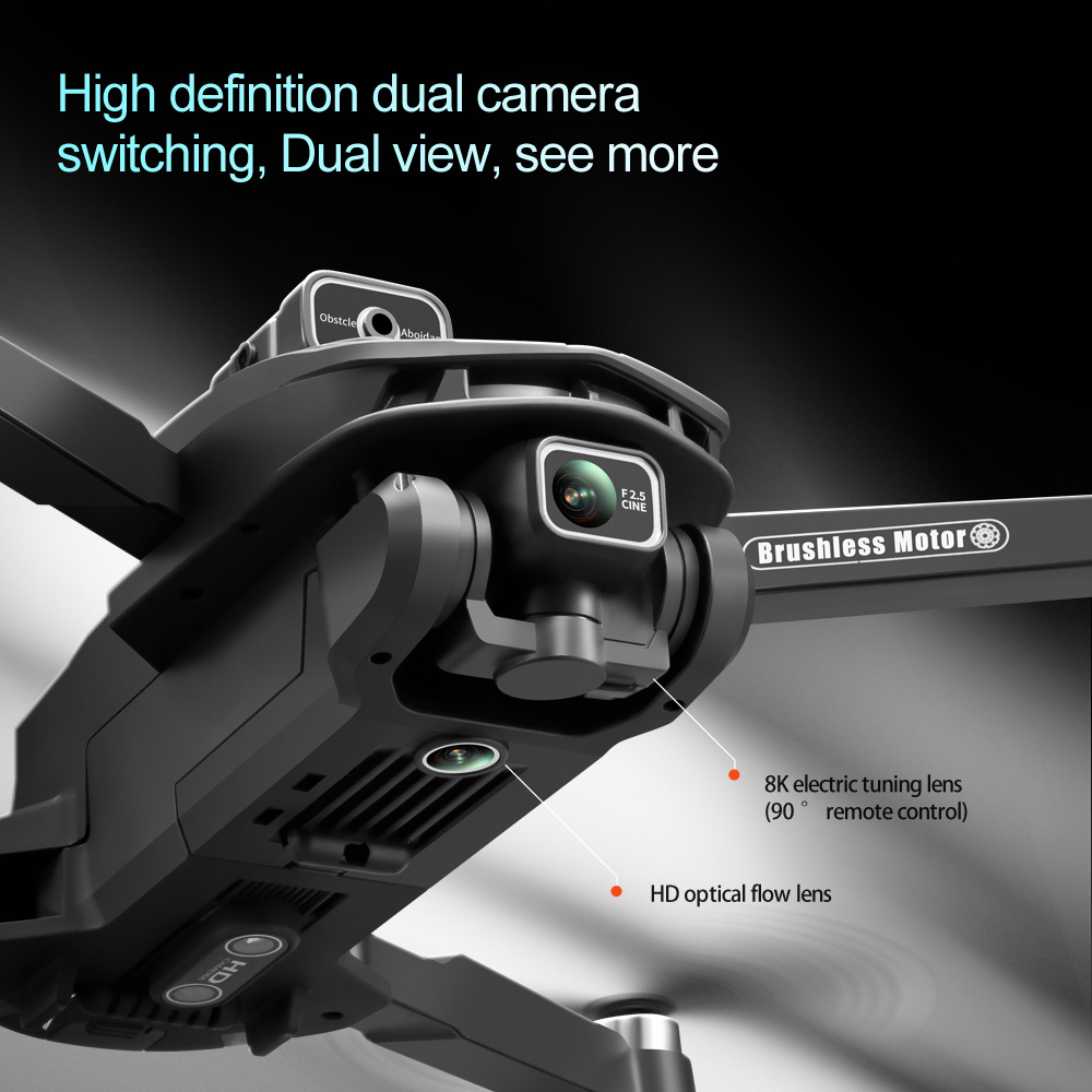 V168 PRO Max GPS ドローン 8K プロフェッ - Drone Power Bank のレビューと価格