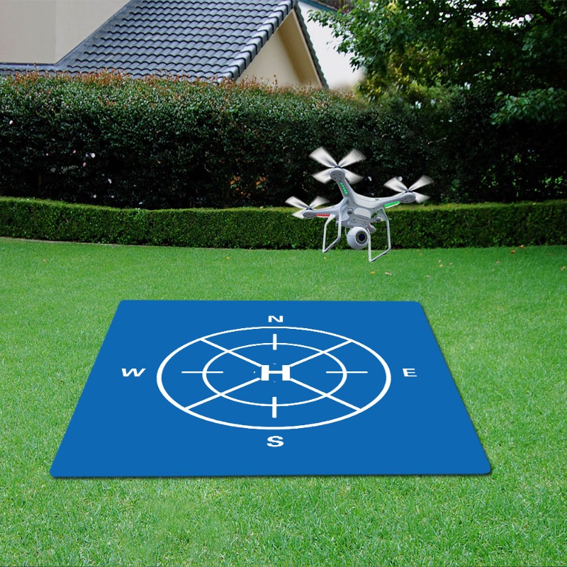 軽量ドローンヘリパッド着陸パッド方向マーカー付き屋外レーシン - Drone Landing Pad のレビューと価格