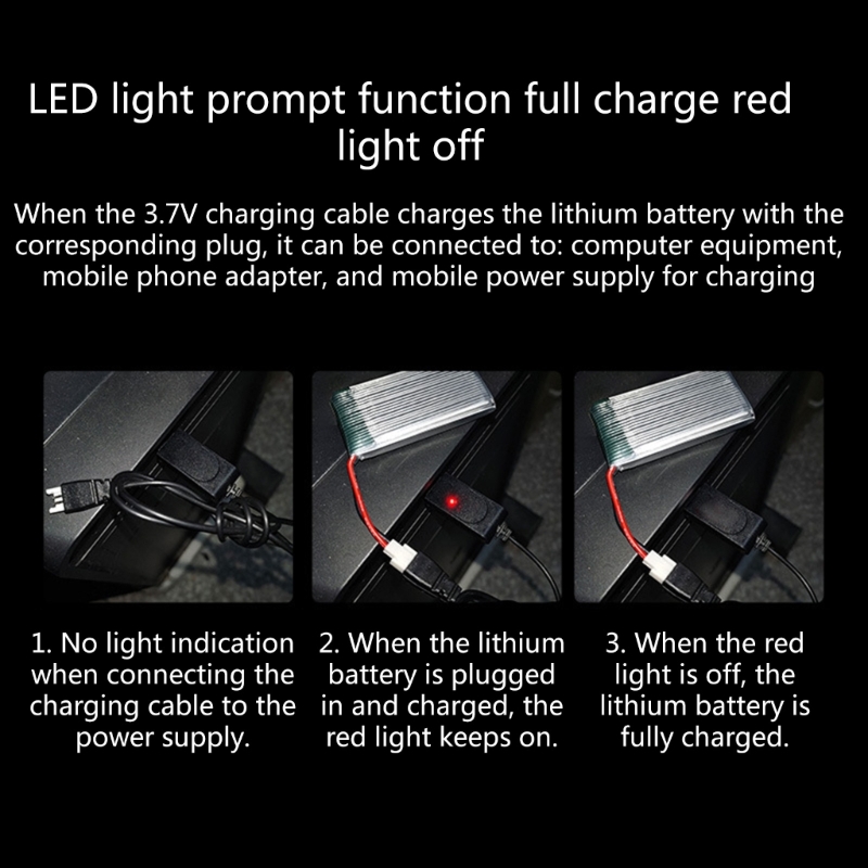 3.7V リチウム電池 USB 充電ケーブル 500mA 出 - Drone Power Bank のレビューと価格