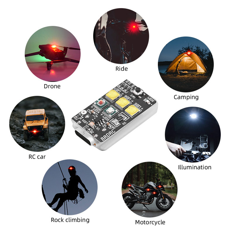 ミニドローンストロボライト DJI Mini 5 Pro/4 - Drone Beacon Light のレビューと価格