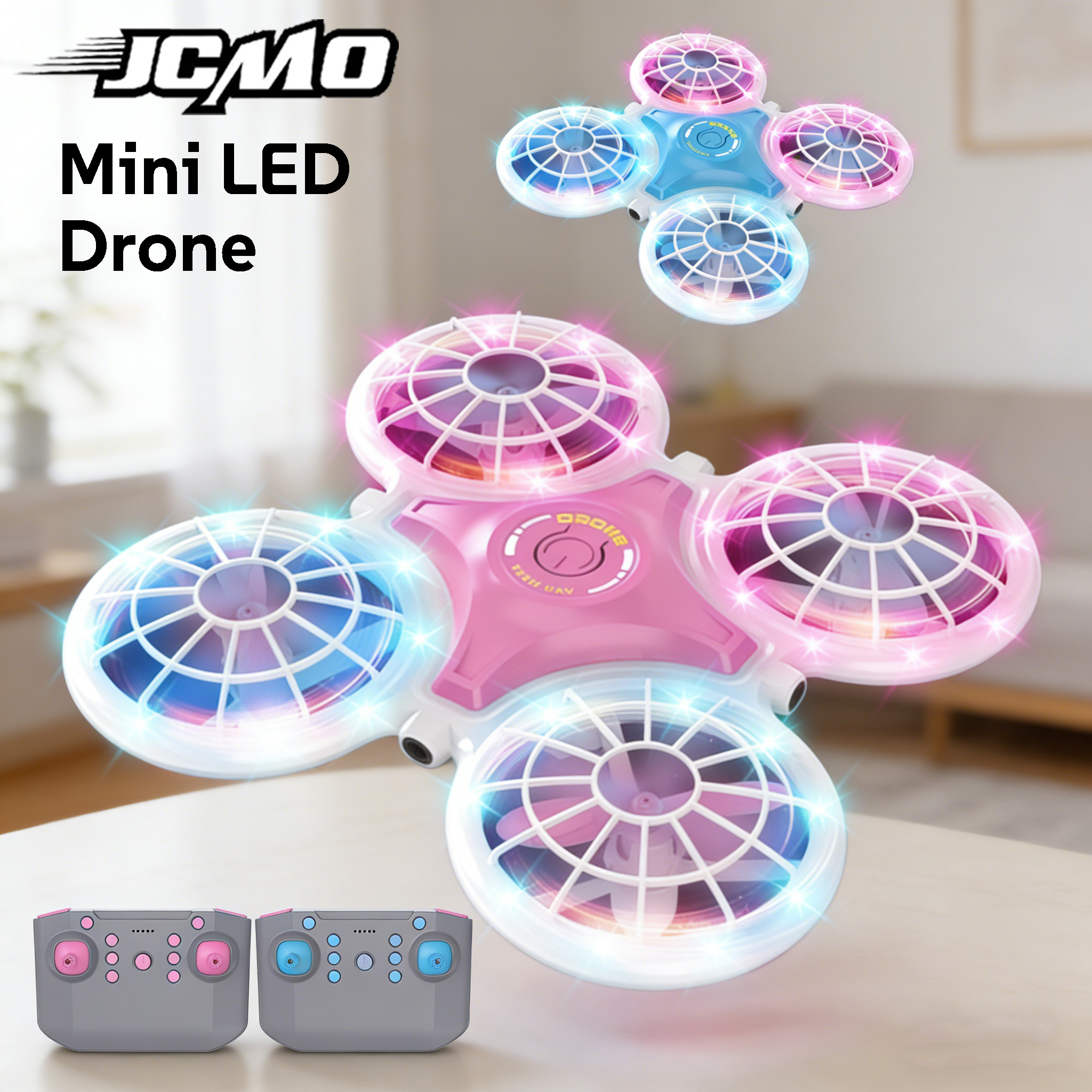 RC ミニドローン 4CH 誘導障害物回避飛行 LED ライ - Drone Remote Controller Lanyard のレビューと価格