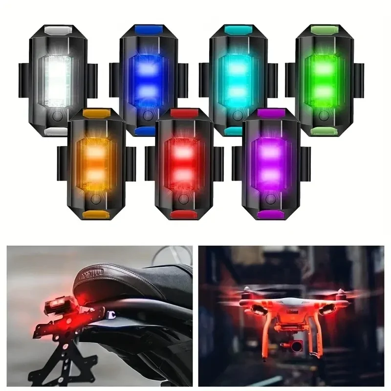 衝突防止LEDストロボライト,オートバイドローン用,夜間飛行 - Drone Strobe Light のレビューと価格