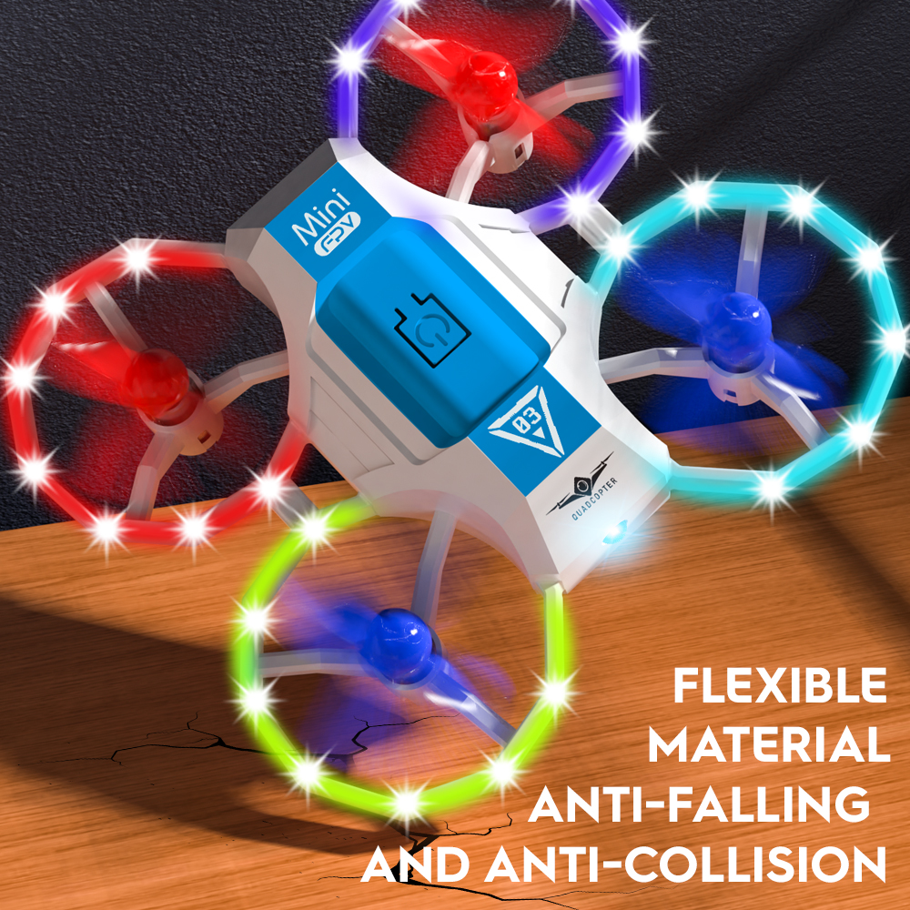 子供向けの音楽と光を備えたKf601ミニドローン,初心者向け - Drone Remote Controller Lanyard のレビューと価格