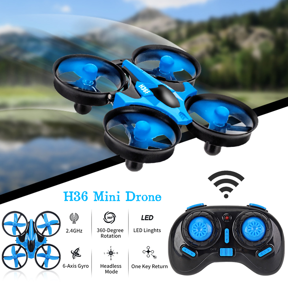 JJRC H36 ミニRCドローン 4ch 6軸ヘッドレスモ - Drone Remote Controller Lanyard のレビューと価格