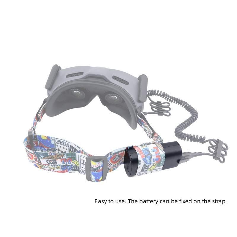 ジゴーグル用の伸縮性ストラップ付きヘッドバンド、2/fpvメ - Drone Neck Strap のレビューと価格