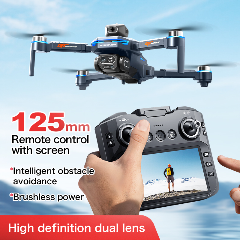 GT8 障害物回避空中ドローン – 大画面リモコン付き HD - Drone Battery Charger のレビューと価格