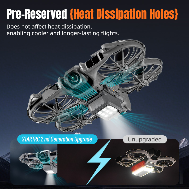 STARTRC LEDランディングギア DJI NEO 2ド - Drone Beacon Light のレビューと価格