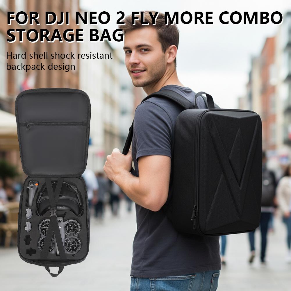 ハードバックパック DJI NEO 2 収納ケースショルダー - Drone Backpack のレビューと価格