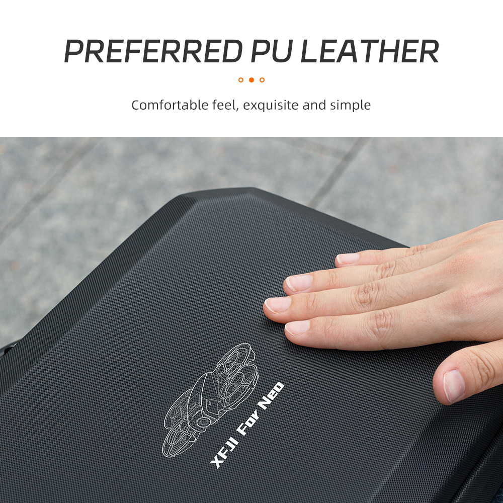 XFJI キャリングケース DJI NEOコンボ対応 PUレ - Drone Hard Shell Case のレビューと価格