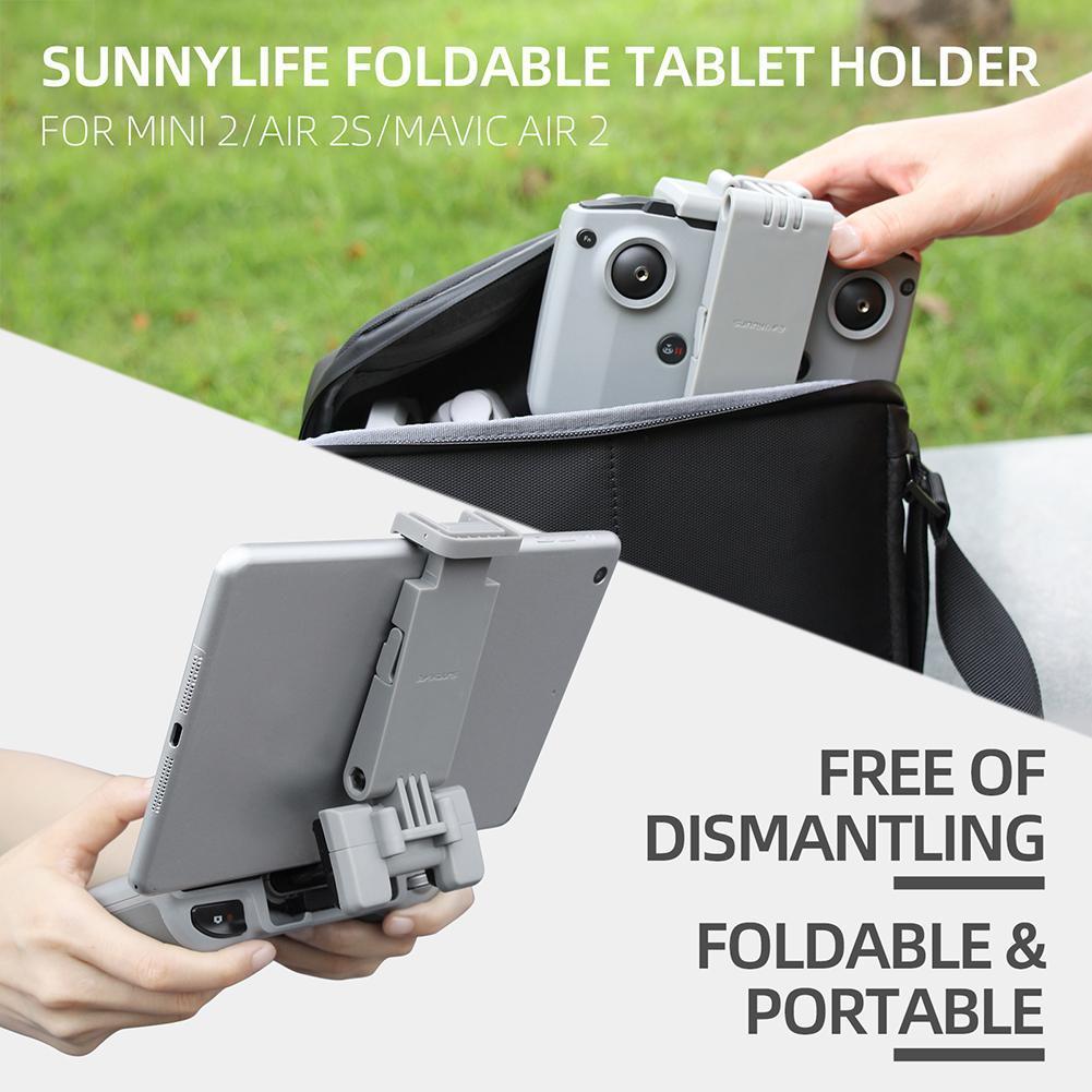 リモコンタブレット拡張ブラケットマウントドローンアクセサリー - Drone Tablet Mount のレビューと価格